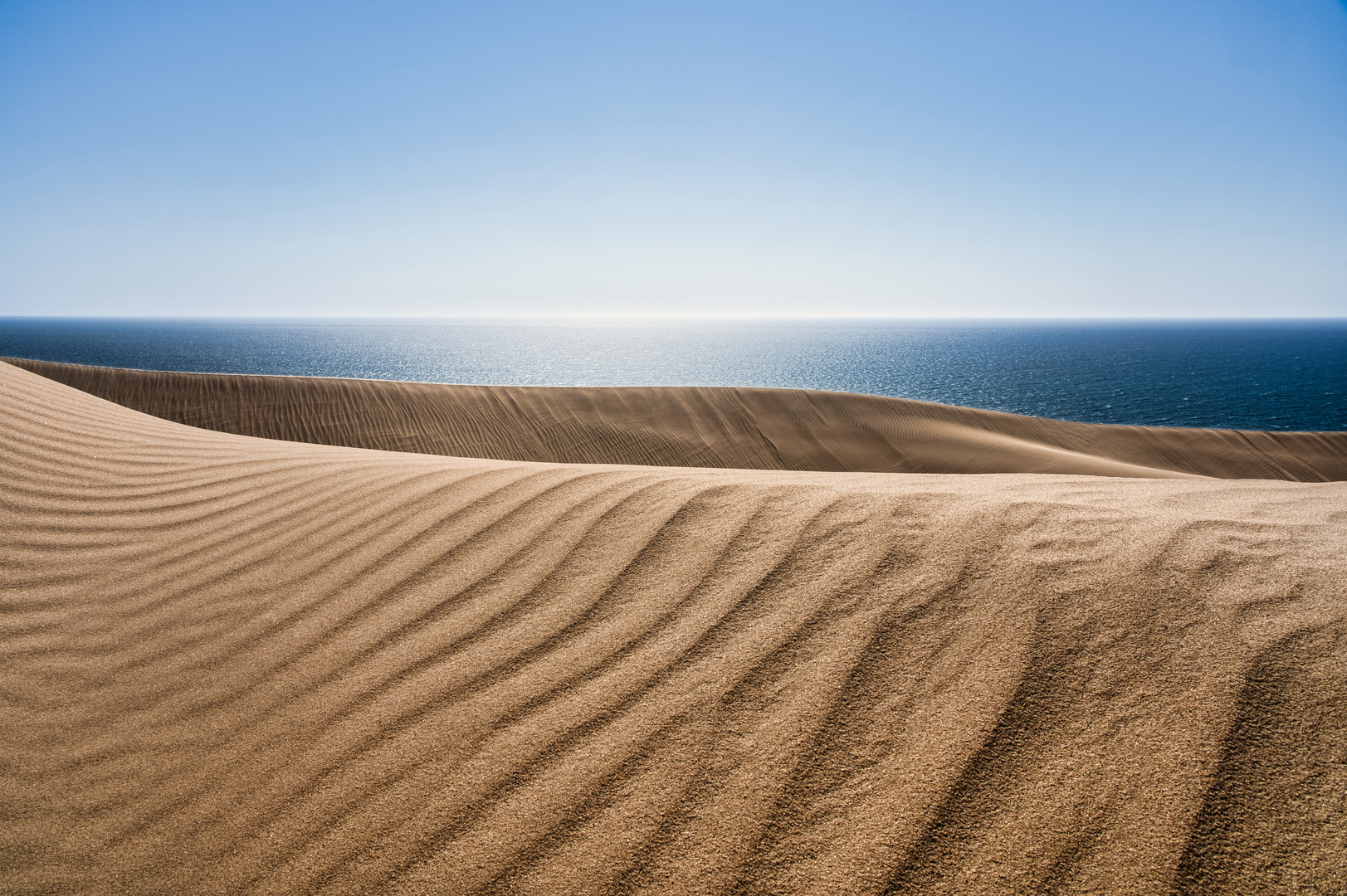 Sand, Wind, Wasser