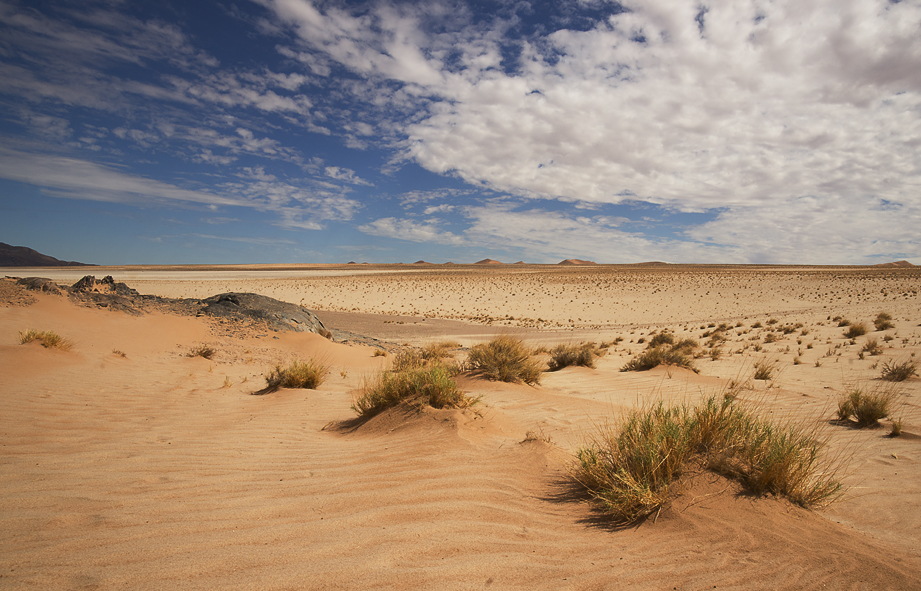 Sand Wolken Weite