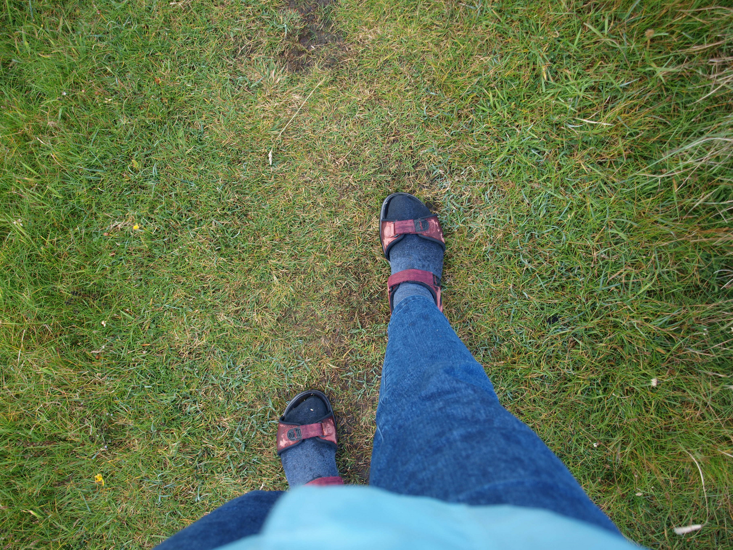 Sandalen, die besten Wanderschuhe. Nasse Füße garantiert.