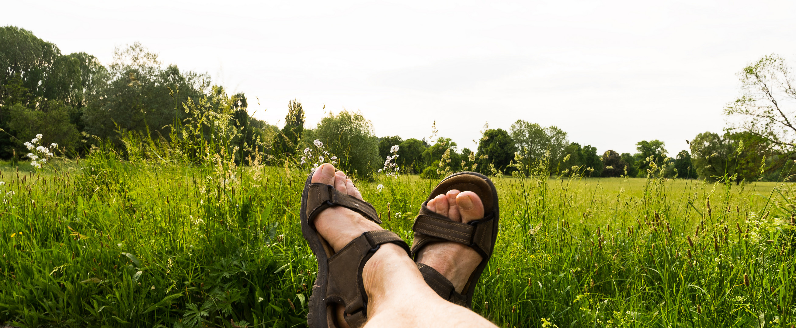 Sandalenzeit auch wieder