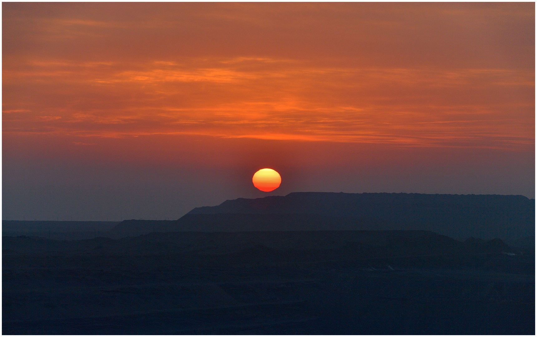 Sandaoling Sunset