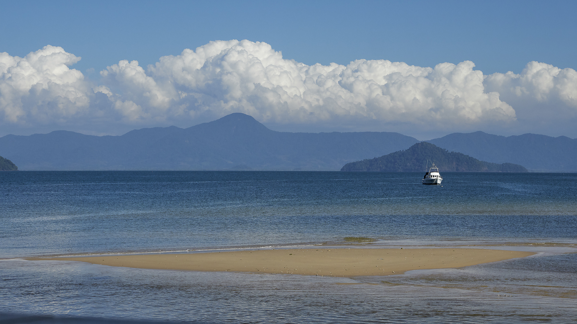 Sandbank auf Kho Phayam