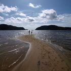 Sandbank auf Lindesnes