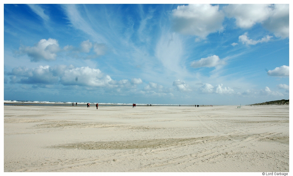 Sandbank Panorama Juist