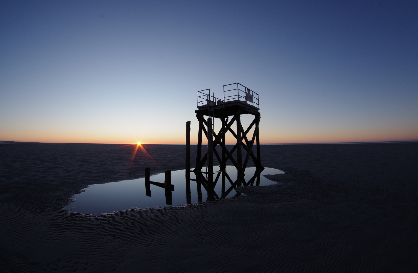 Sandbank Westerhever