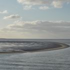 Sandbank zwischen Dagebüll und Föhr