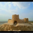 Sandburg am Wattenmeer