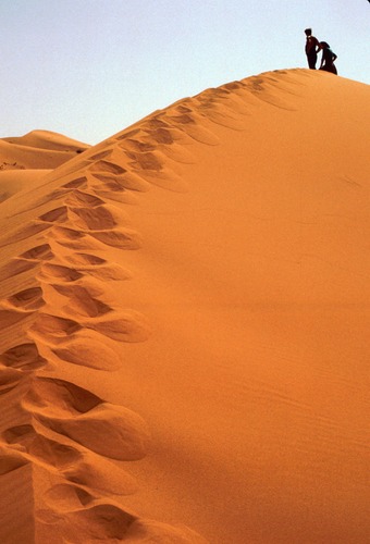 Sanddüne im Erg Chebbi