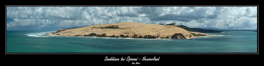 Sanddünen bei Opononi - Neuseeland