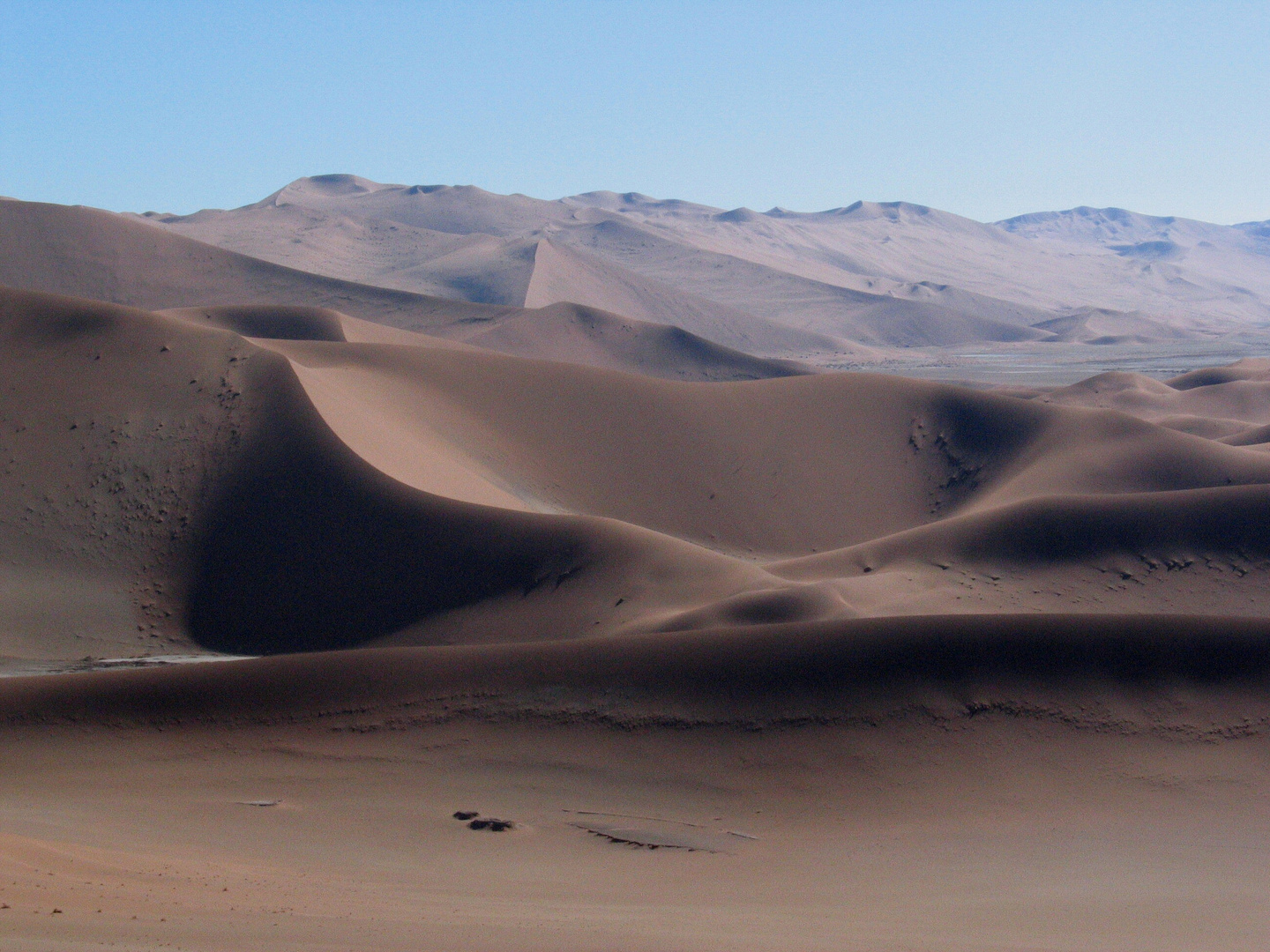 Sanddünen bei Rissani südlich von Erfourd