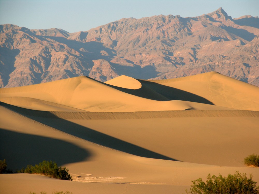 Sanddünen Death valley