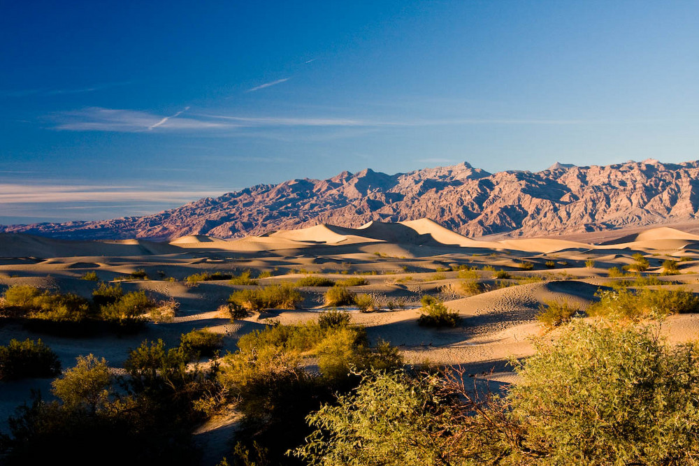 Sanddünen im Death Valley