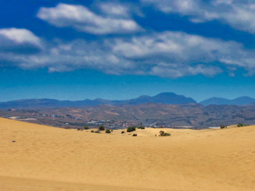 Sanddünen von Mas Palomas