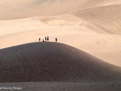 Sanddünenwandern bis nach oben. 20120715
