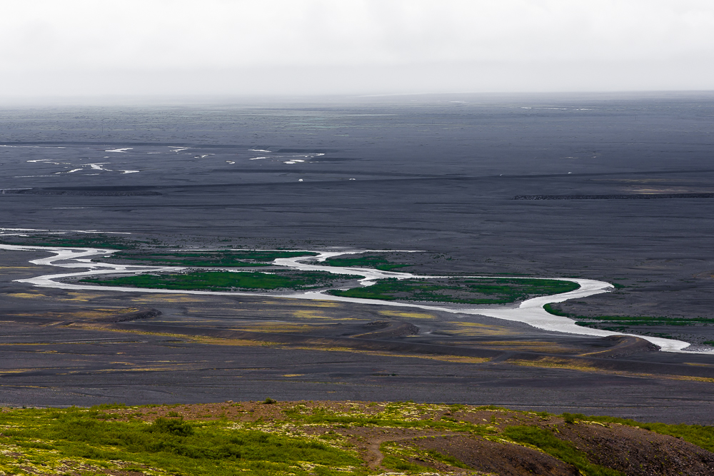 Sanderfläche auf Island
