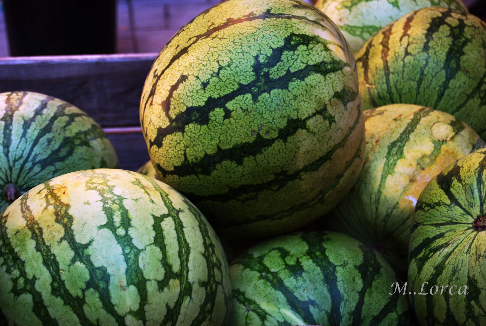 sandias al mercado