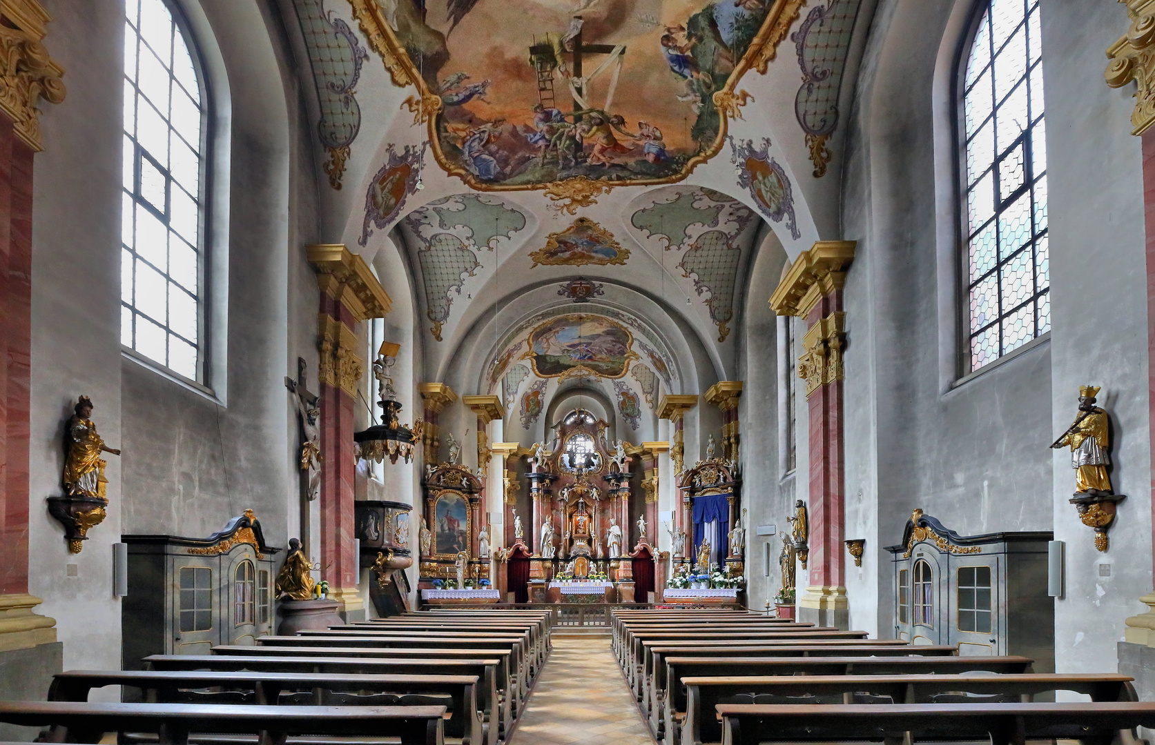 Sandkirche Aschaffenburg - Innenansicht