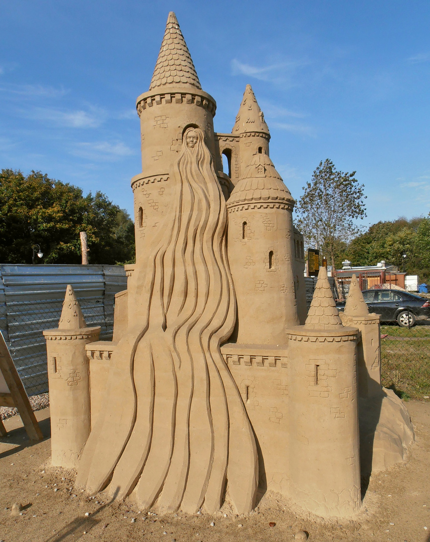 Sandkunst in Swinemünde