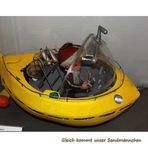 Sandmännchen mit Tauchboot