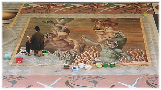 Sandmaler in Orotava