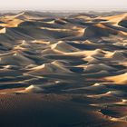 Sandmeer im ersten Licht