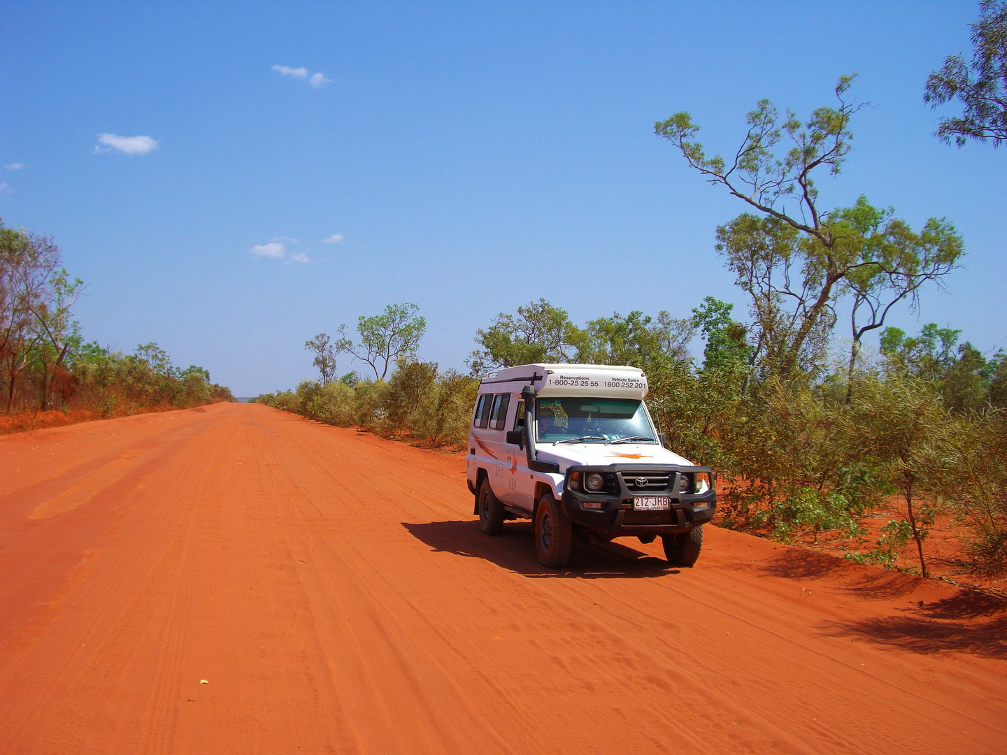 Sandpiste zum Cape Leveque