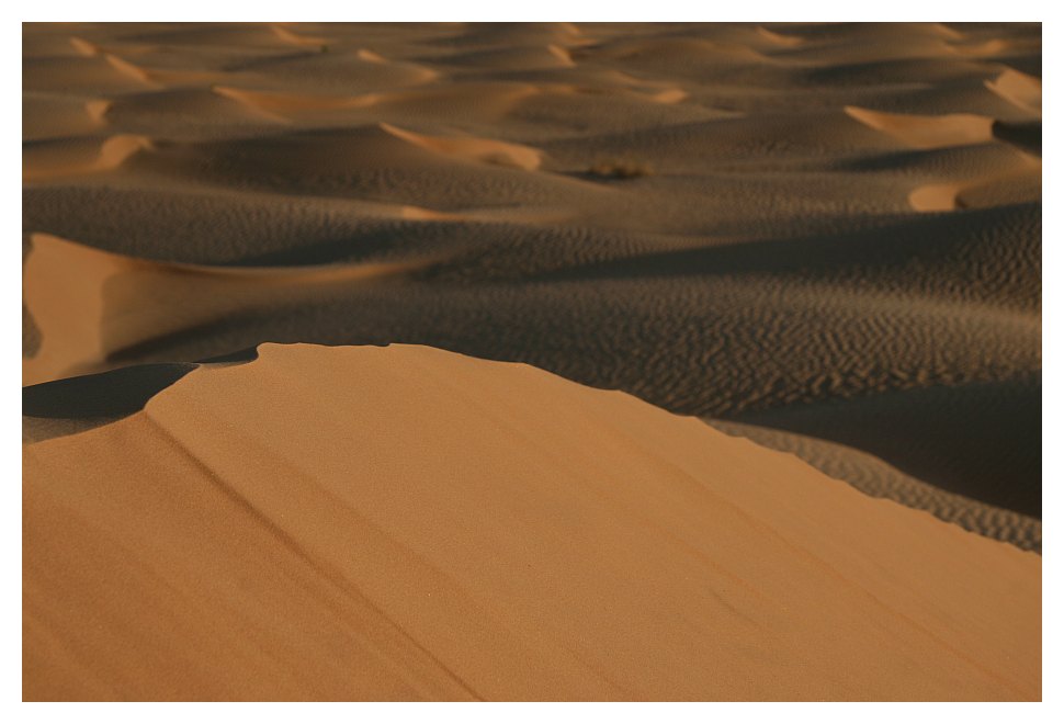 sands of desert...