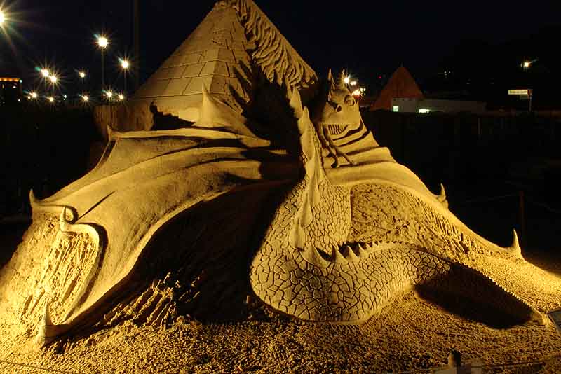 Sandsation 2005 Berlin, Drachen