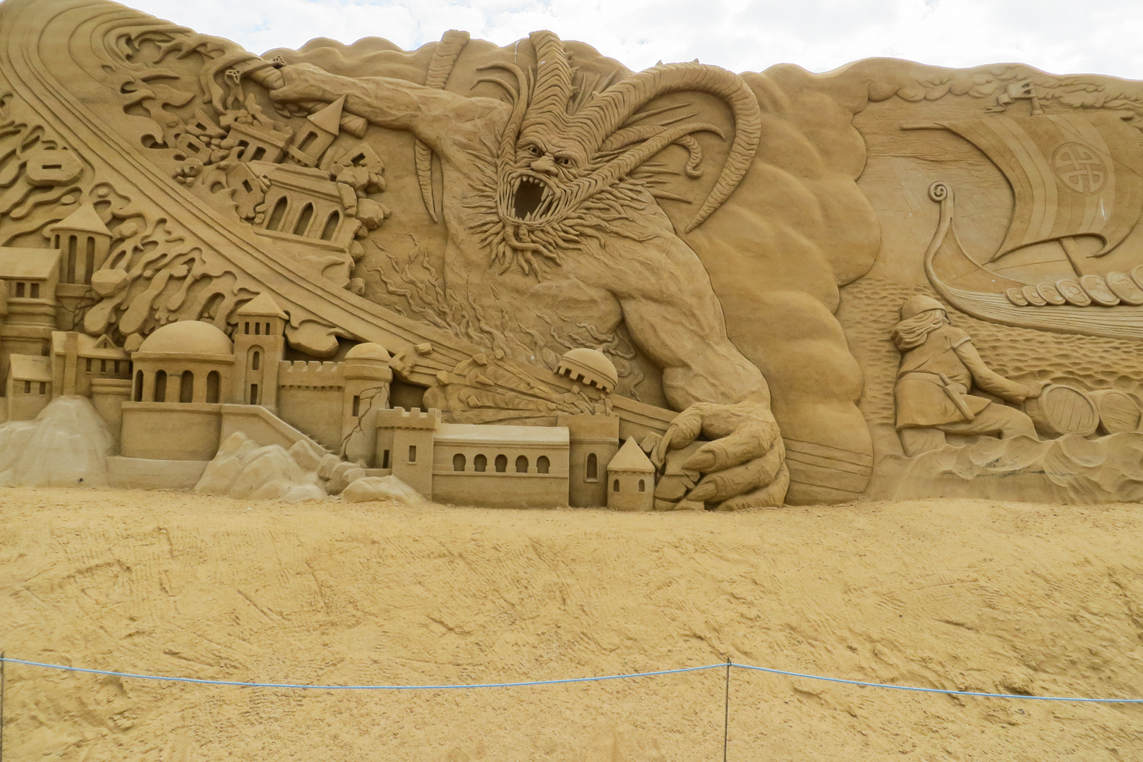 Sandskulptur 2