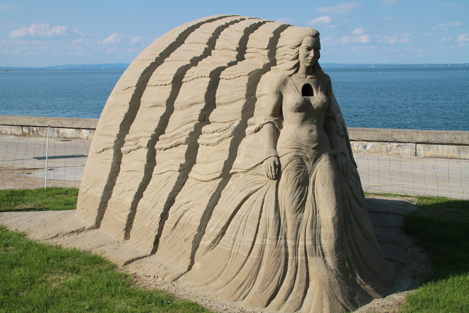 Sandskulptur 2015 in Rorschach SG Schweiz