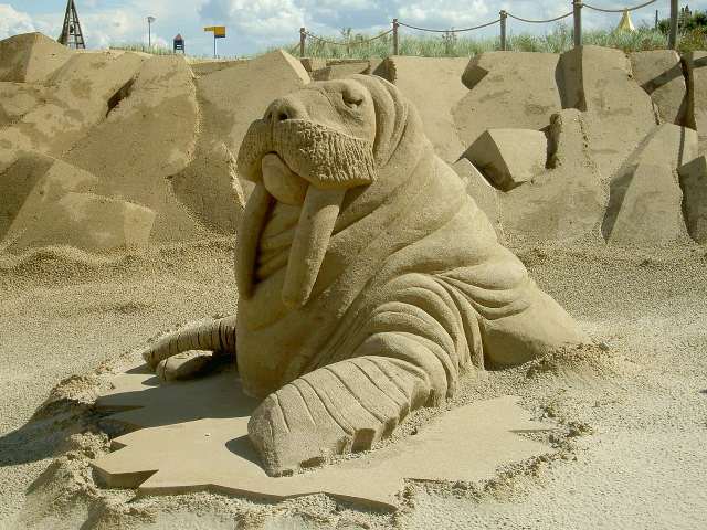 Sandskulptur