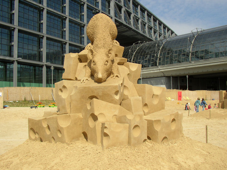 Sandskulptur