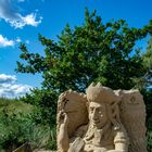 Sandskulptur auf Usedom