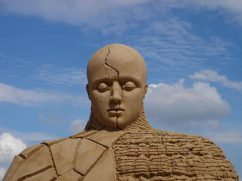 Sandskulptur in Berlin - Sommer 2007