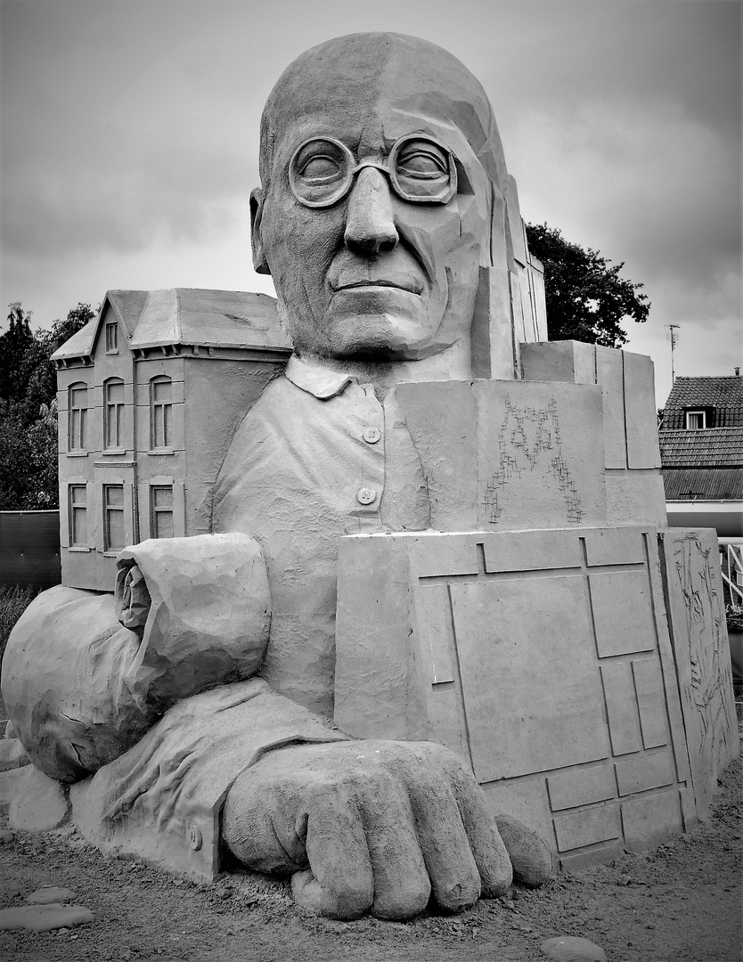 Sandskulptur in Winterswijk