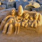 Sandskulptur, Maspalomas, Gran Canaria