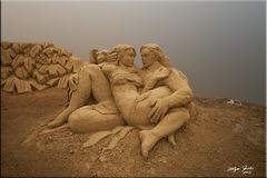 Sandskulptur "Tarzan" (Edgar Rice Burroughs)
