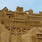 Sandskulptur "Western City"