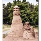 Sandskulpturen auf Rügen