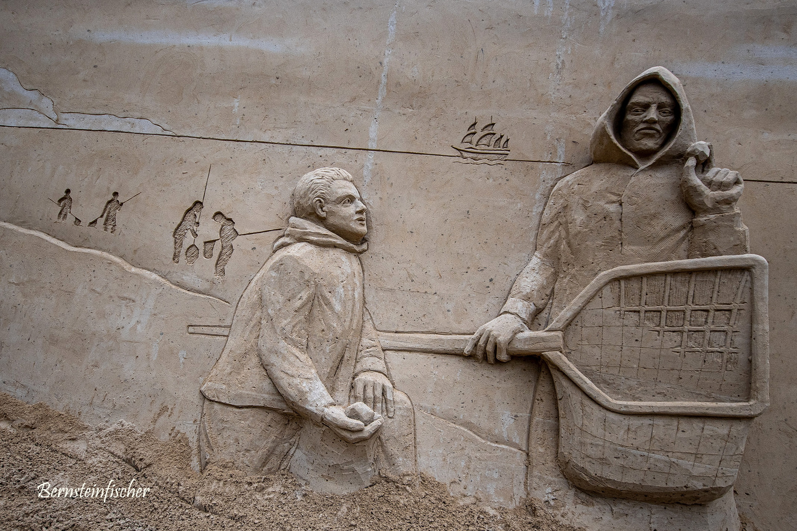 Sandskulpturen Ausstellung in Prora auf Rügen...