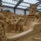 Sandskulpturen Ausstellung in Prora auf Rügen... 