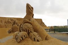 Sandskulpturen in Dänemark