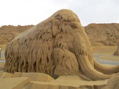 Sandskulpturen in Dänemark