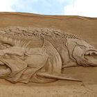 Sandskulpturen in Dänemark