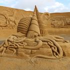 Sandskulpturen in Dänemark