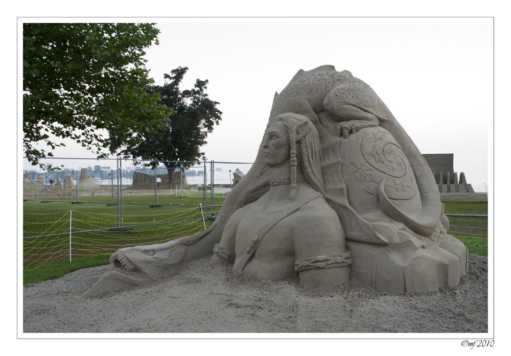 Sandskulpturen Rorschach 2010