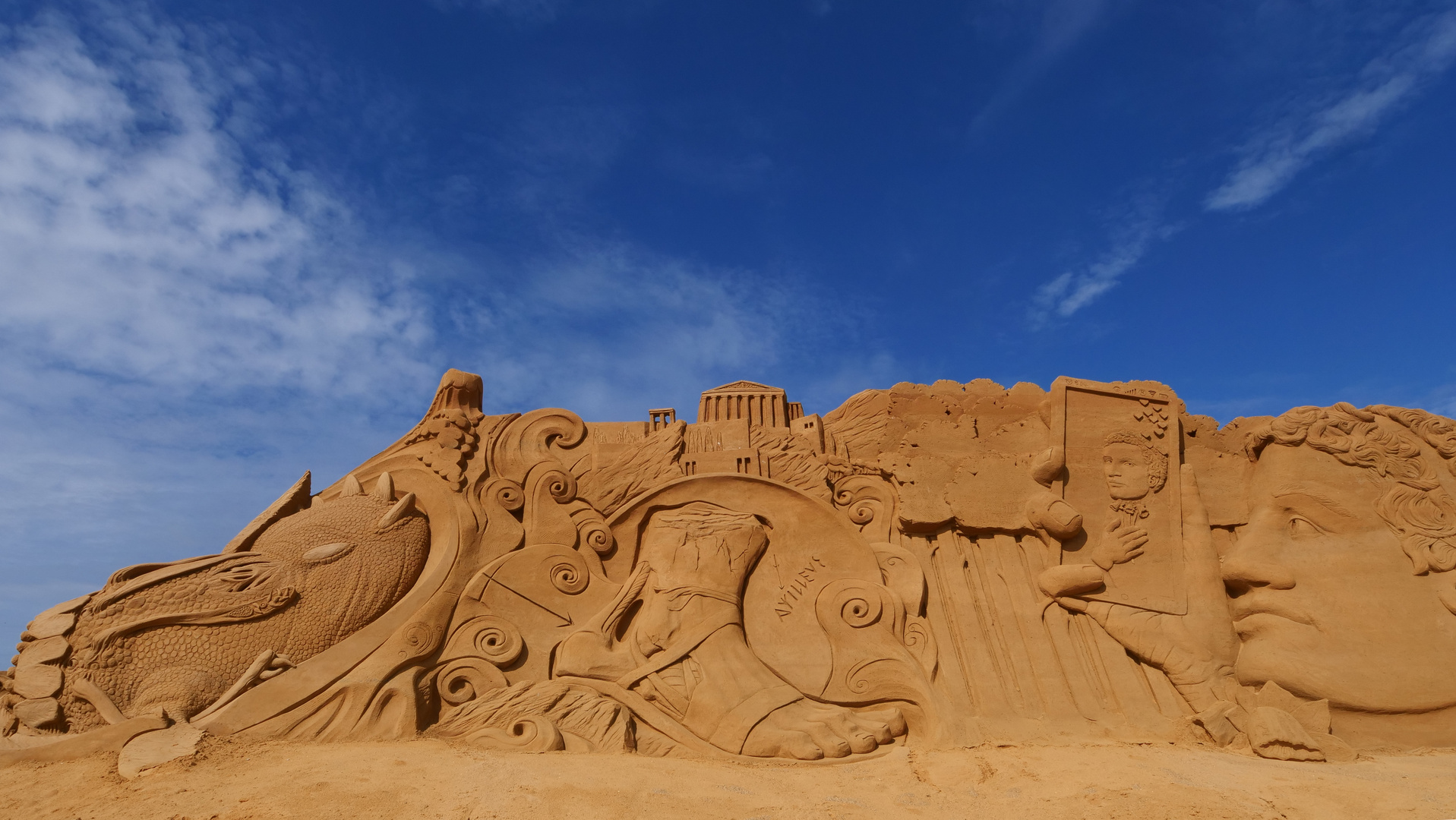 Sandskulpturenfestival Søndervig/ Dänemark 