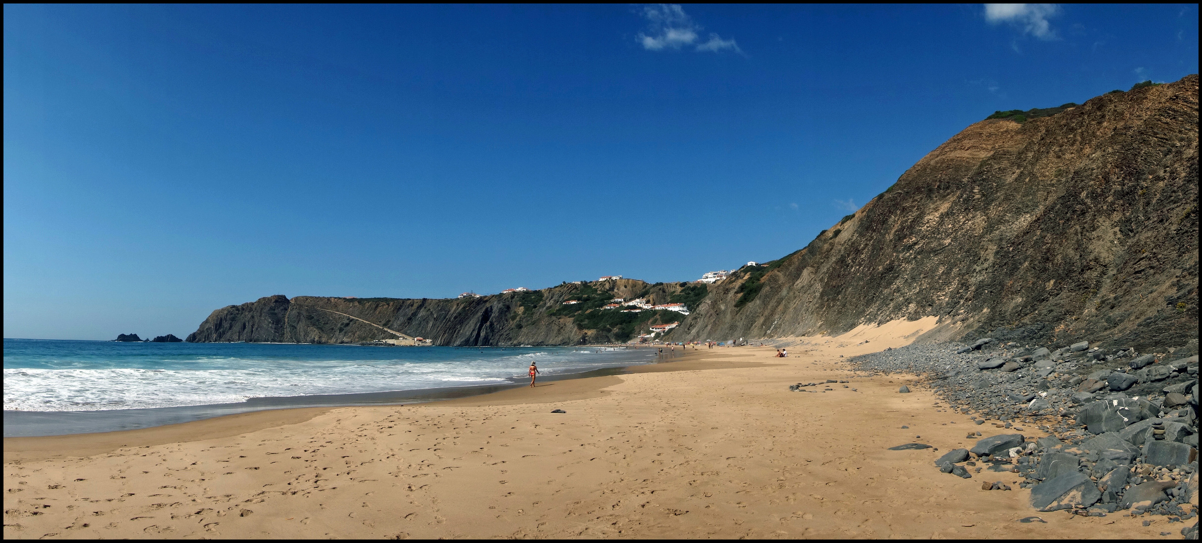 Sandspuren... Praia da Arrifana