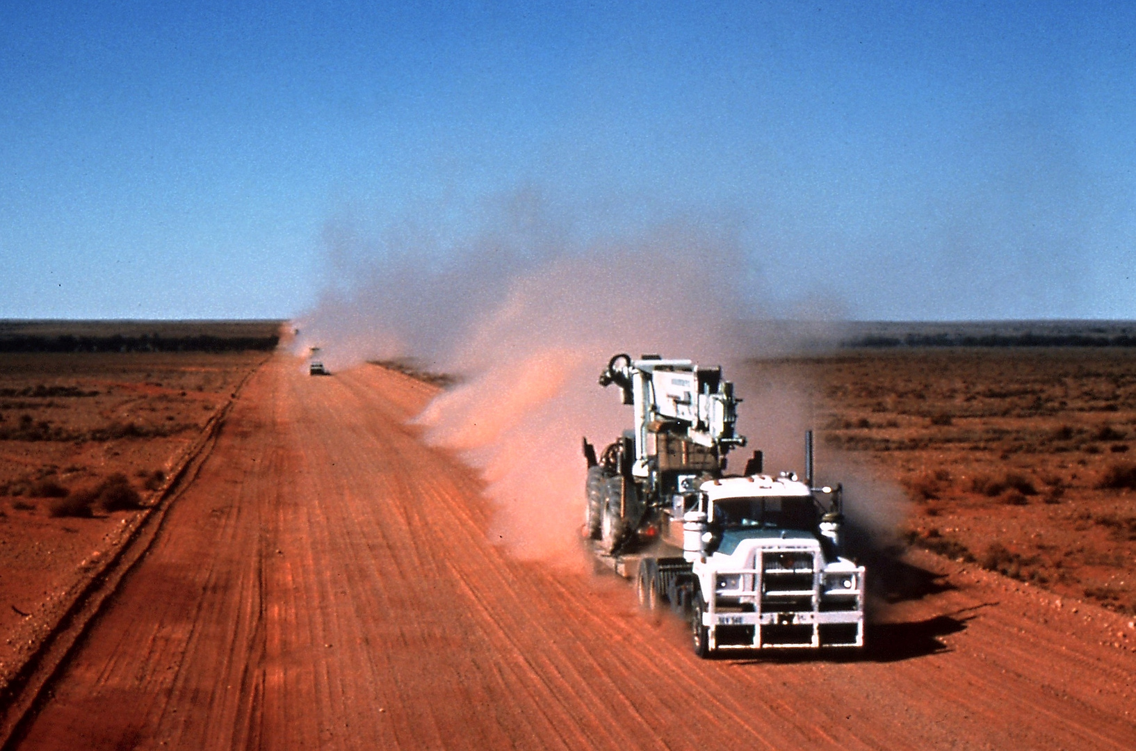 Sandstaub im outback