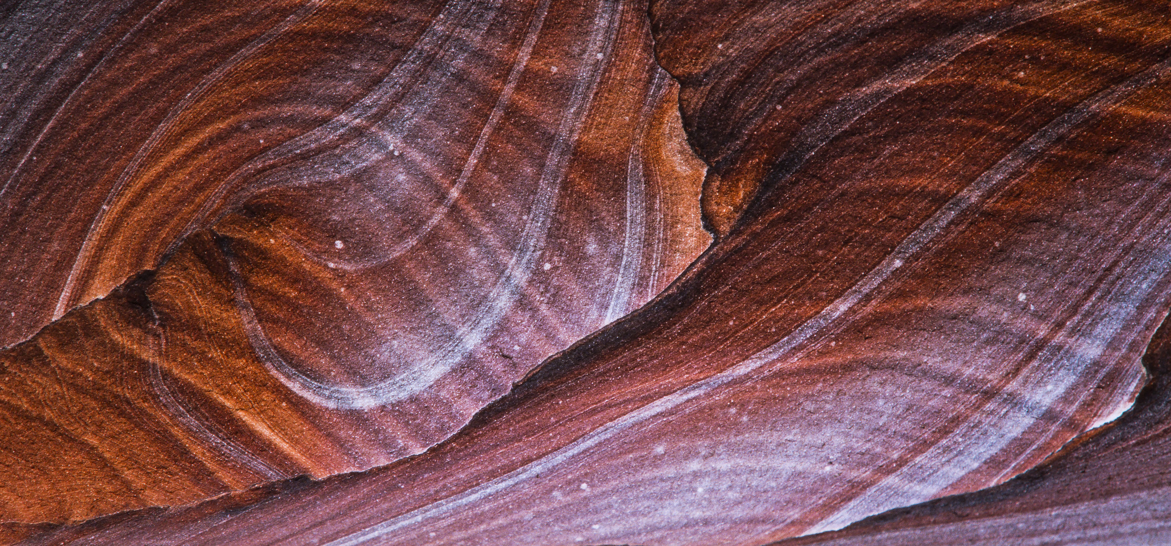 Sandstein in Petra in Jordanien